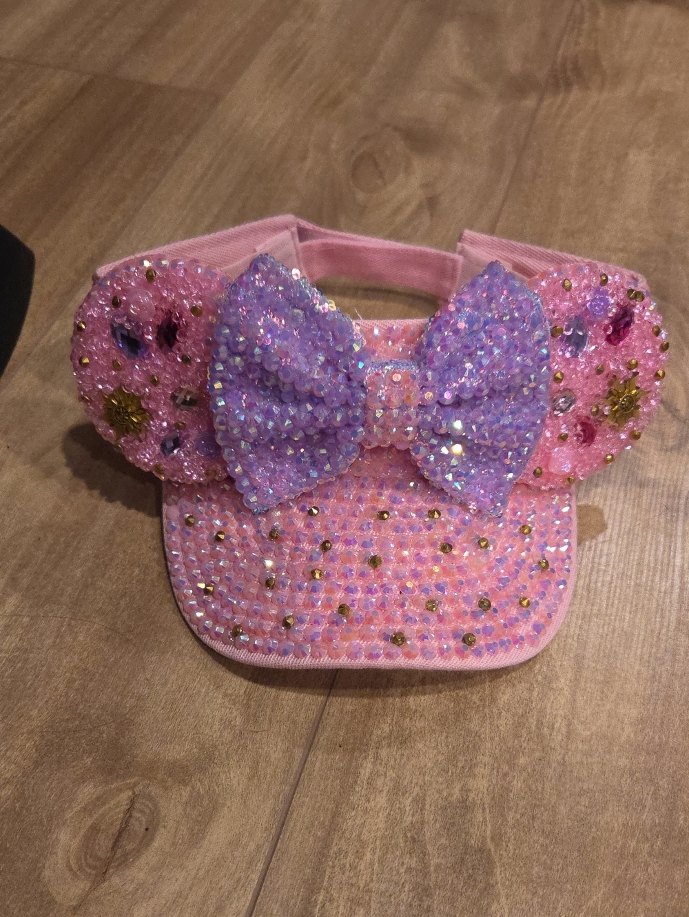 Little Ears Boutique Rapunzel Sparkle Visor Disney Mickey Ears